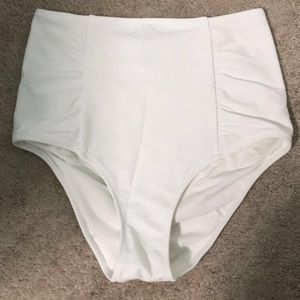 aerie Swim - Aerie White High Waisted Swim bottoms aerie Swim - Aerie White High Waisted Swim bottoms